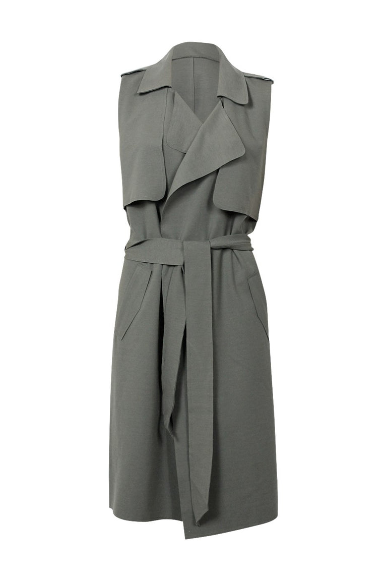 [TEST] Luxe Sleeveless Utility Trench