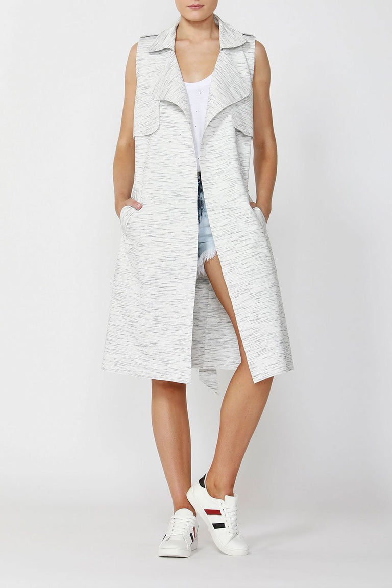 [TEST] Luxe Sleeveless Utility Trench