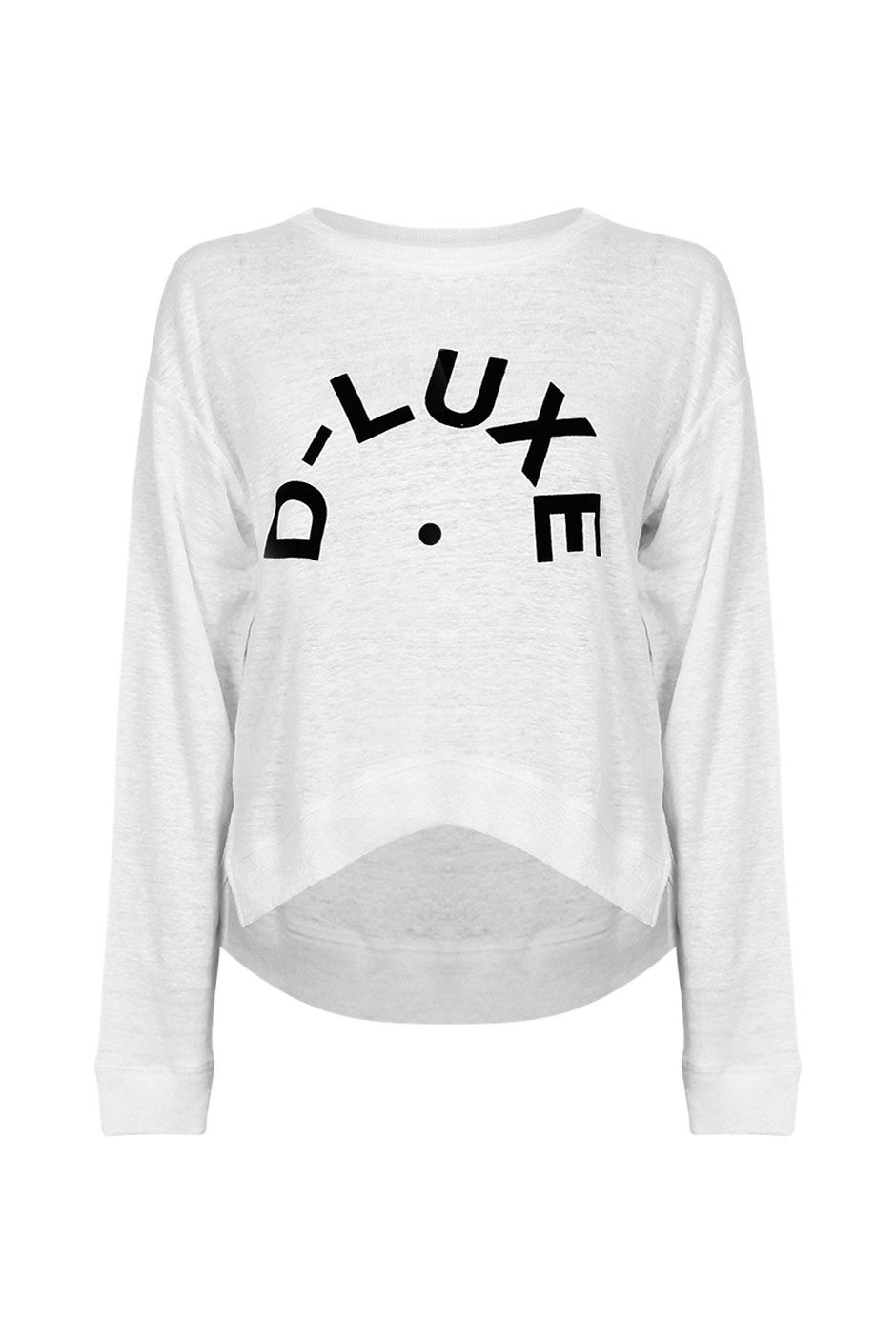 [TEST] D-Luxe Linen Logo Tee
