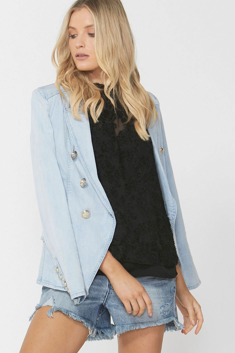 [TEST] Aria Floral Burnout Top