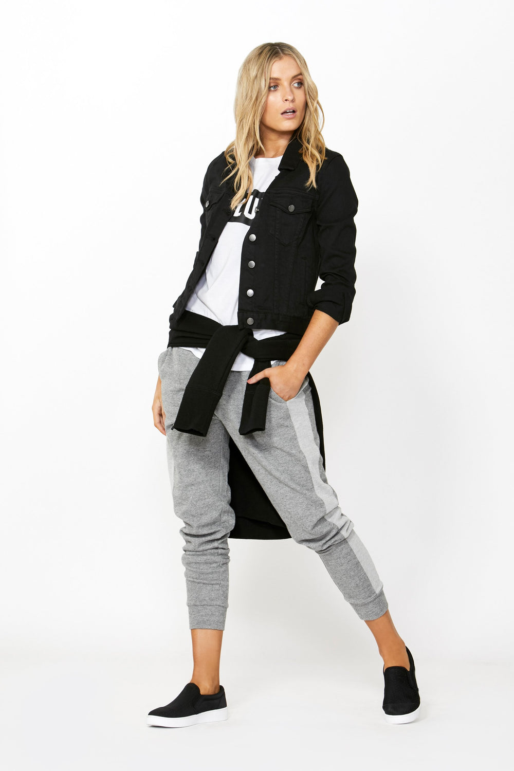 [TEST] Luxe Stretch Denim Jacket