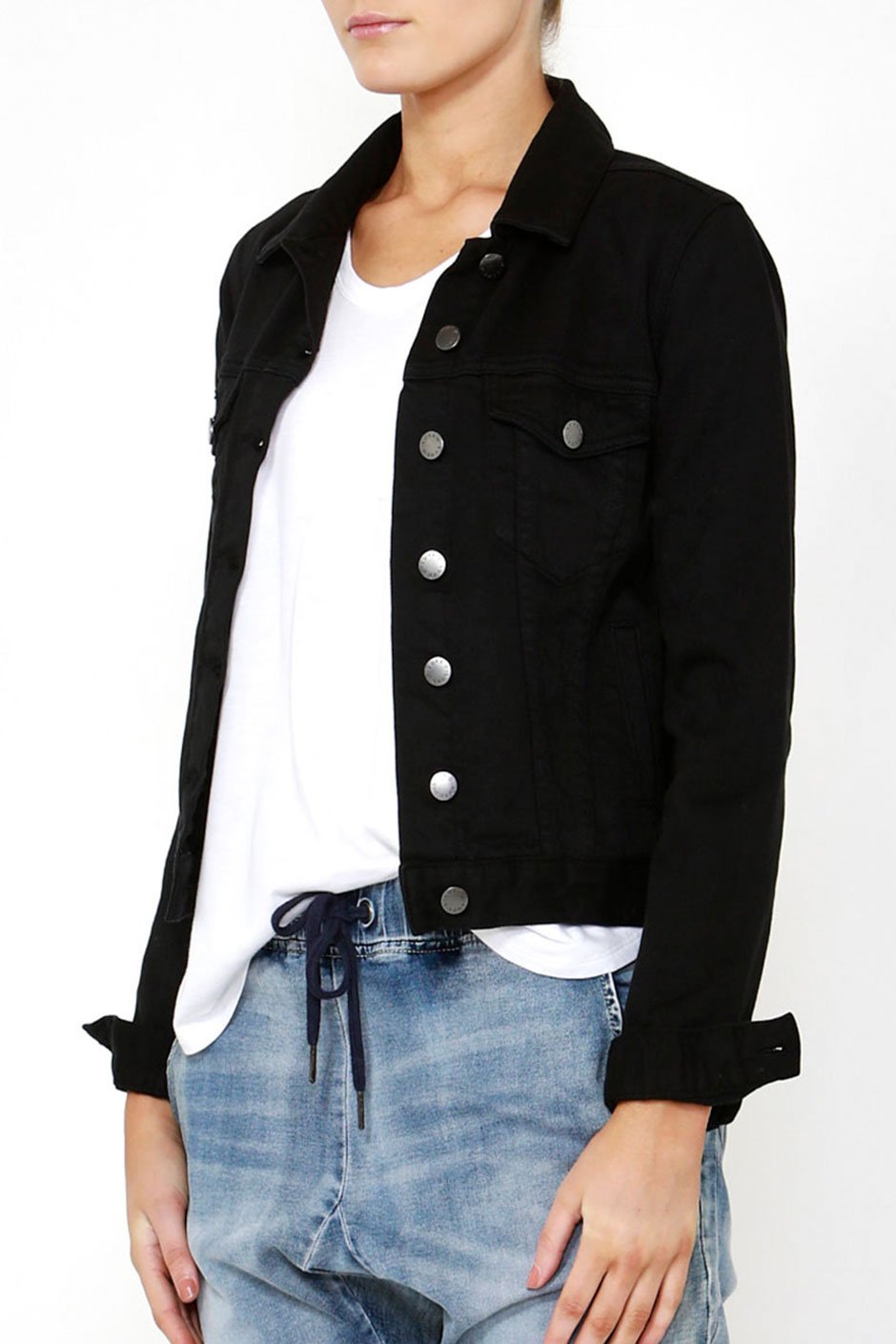 [TEST] Luxe Stretch Denim Jacket