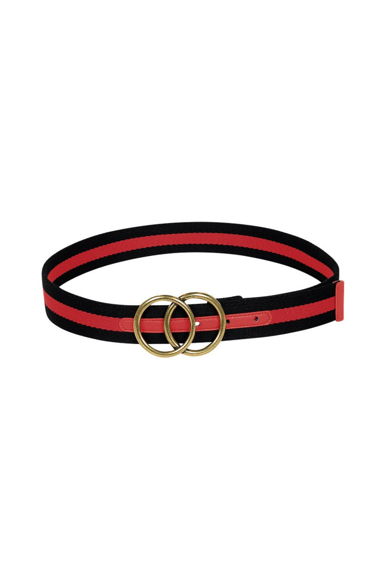 [TEST] Stripe Double Circle Belt