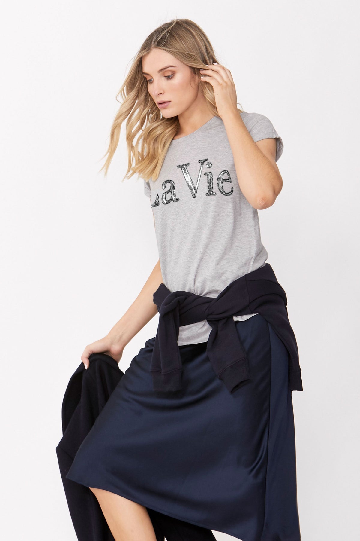 [TEST] La Vie Beaded Tee