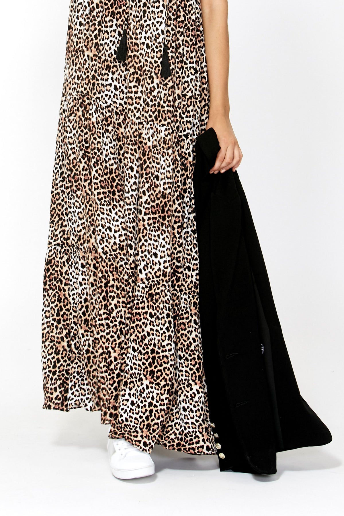 [TEST] Lara Tie Front Maxi Dress