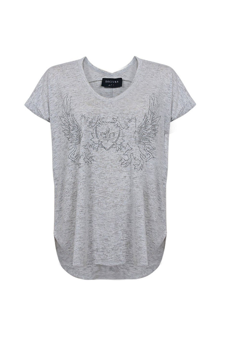 [TEST] Studded Griffin Band Tee