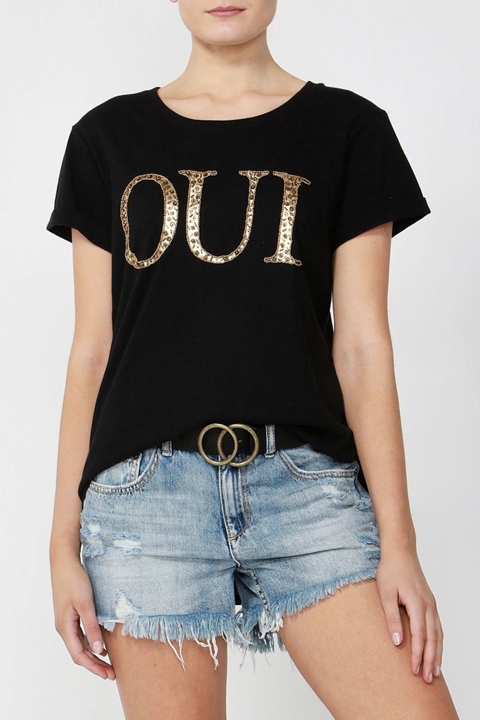 [TEST] Oui Beaded Tee