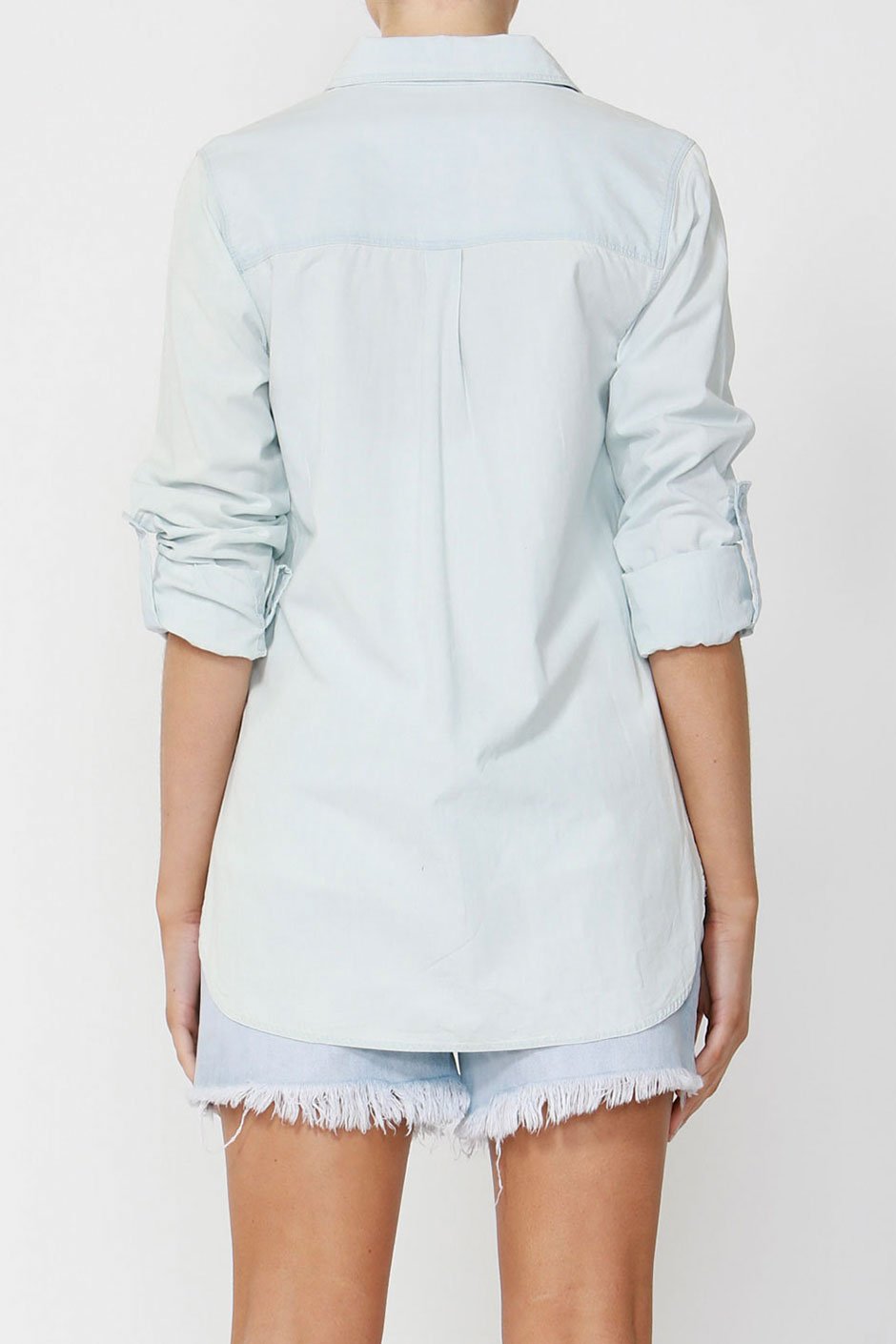 [TEST] Cassie Cotton Chambray Shirt