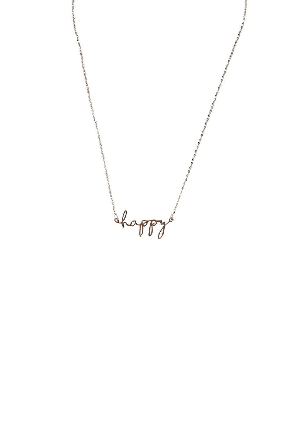 [TEST] Fine Word Necklace