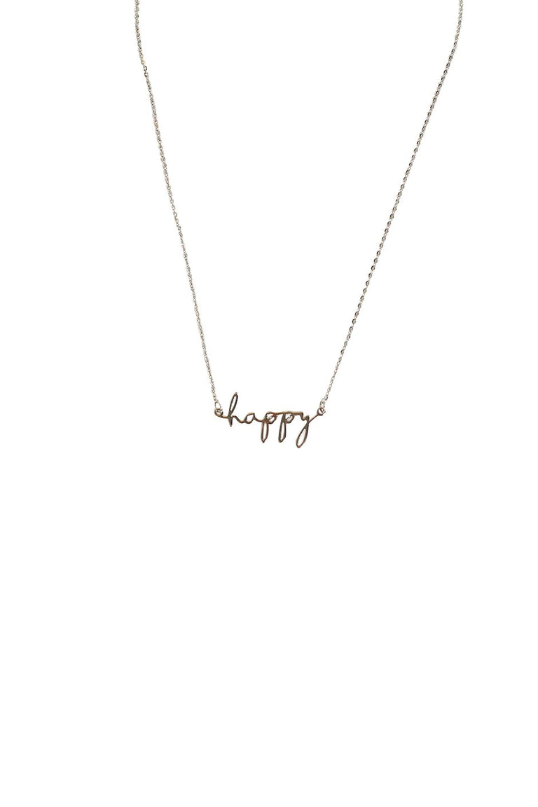 [TEST] Fine Word Necklace