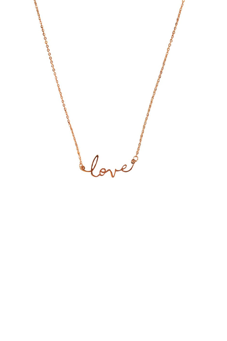 [TEST] Fine Word Necklace