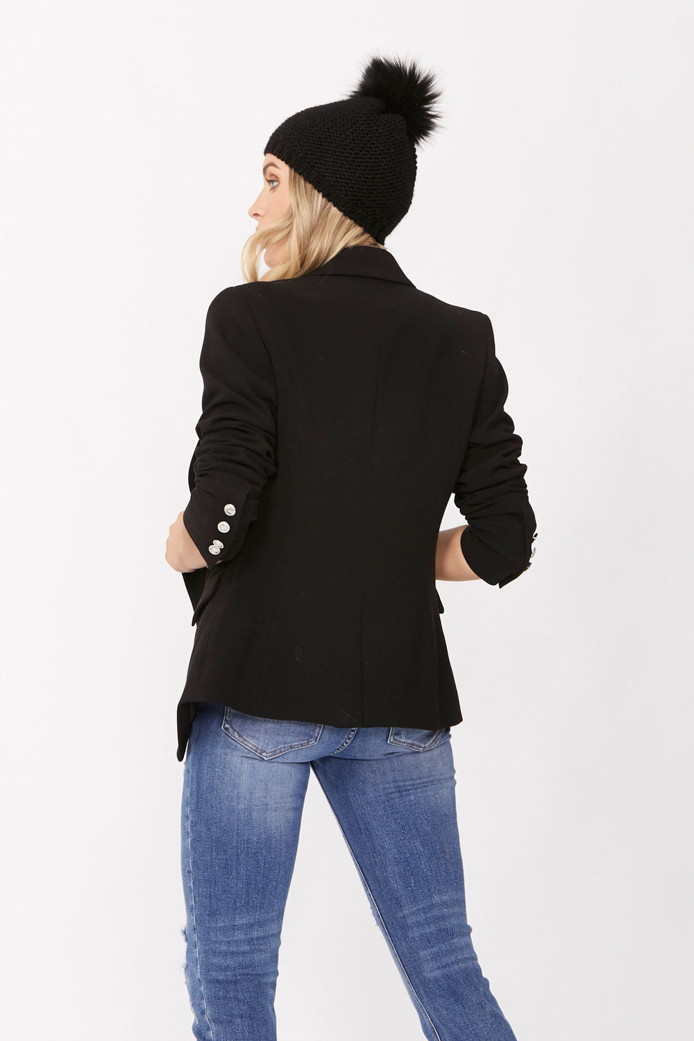 [TEST] Carly Double Button Blazer
