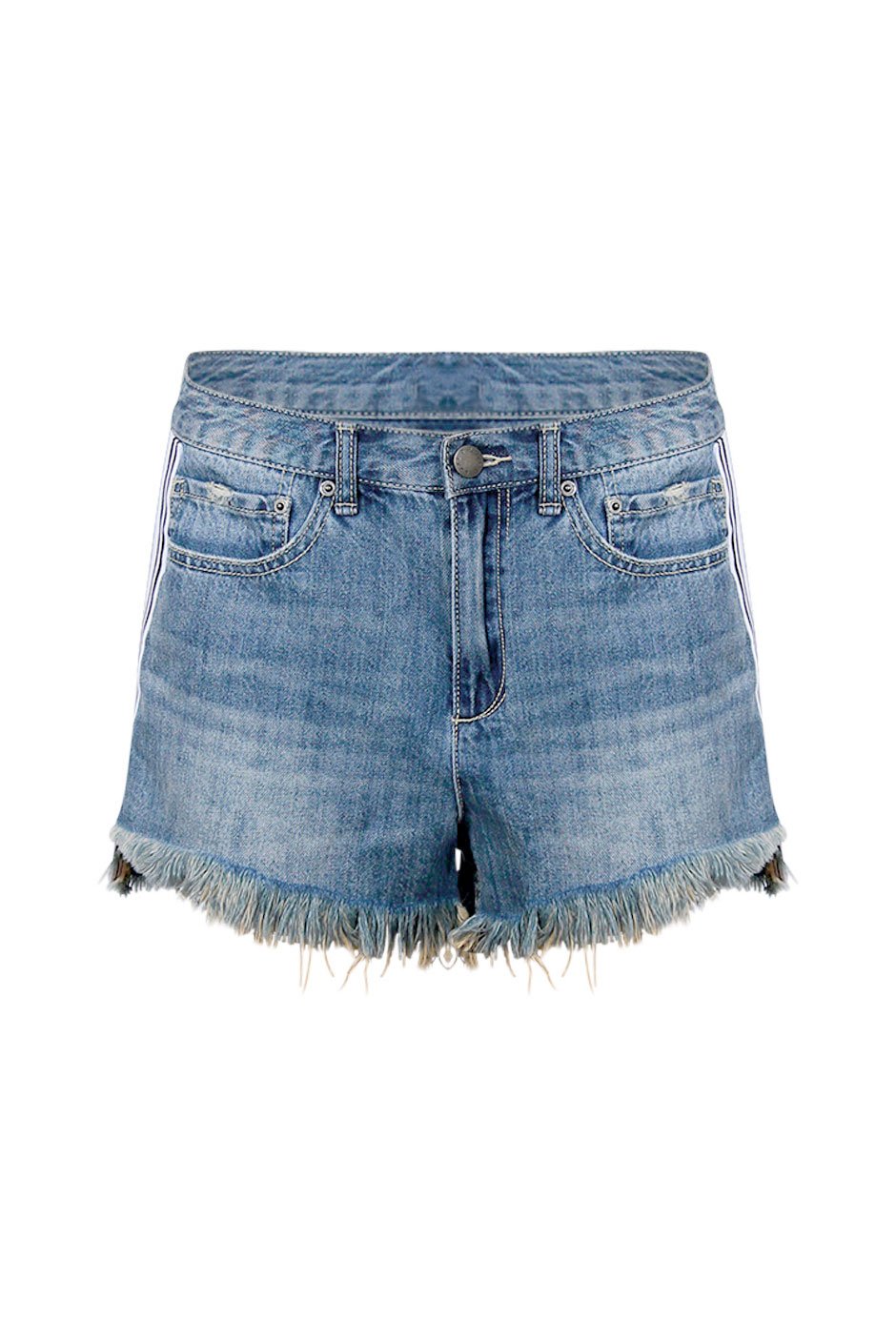[TEST] Luxe Side Stripe Denim Short