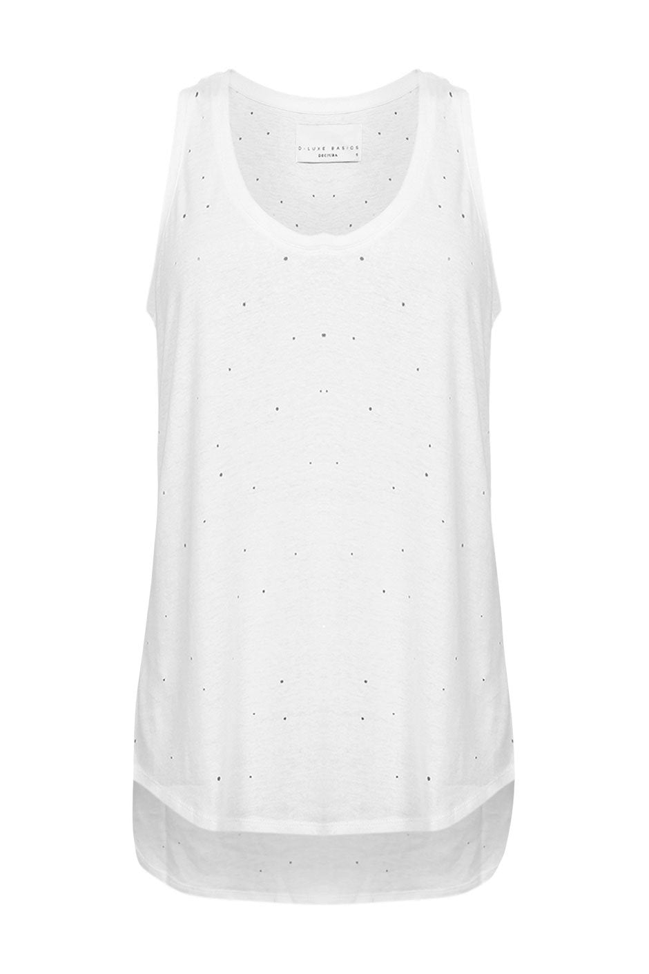 [TEST] Luxe Distressed Linen Tank