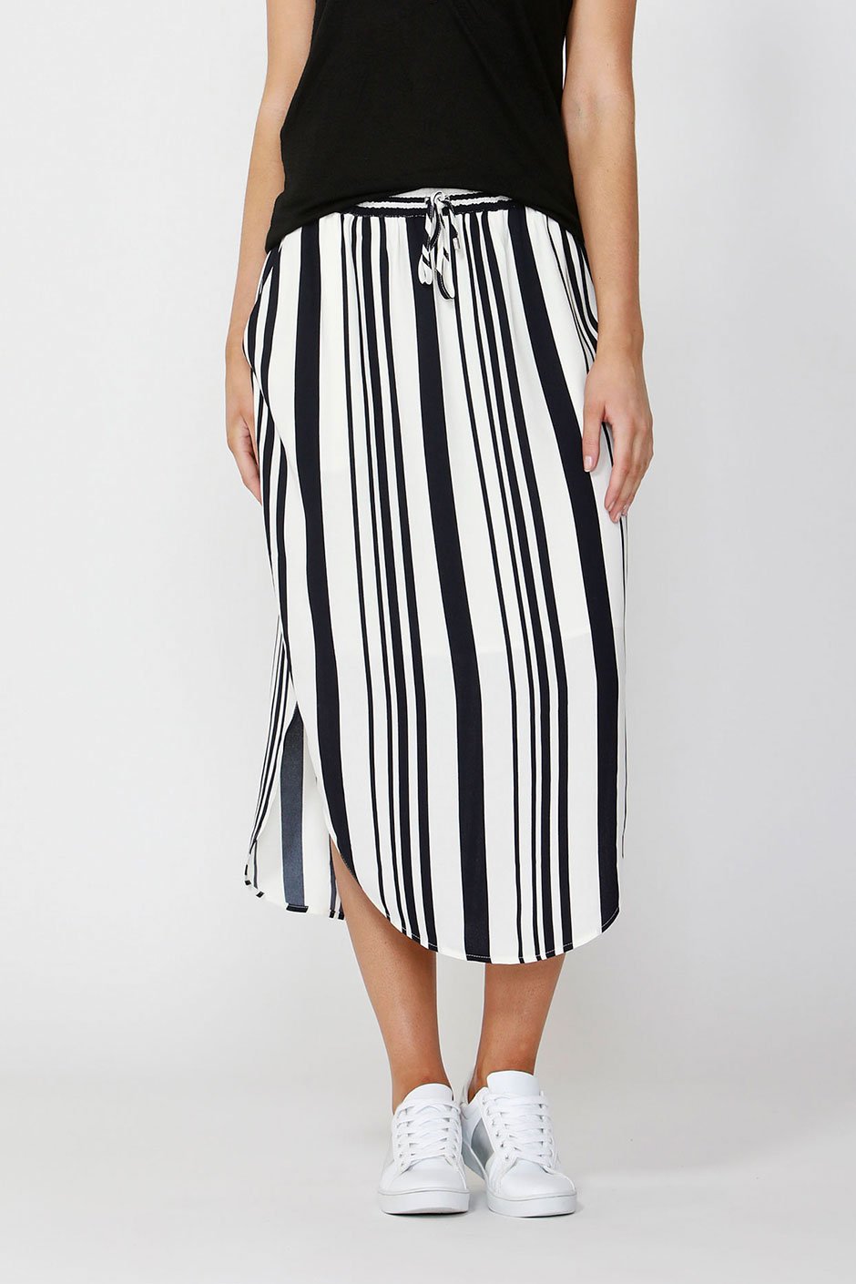 [TEST] Ella Drawstring Midi Skirt