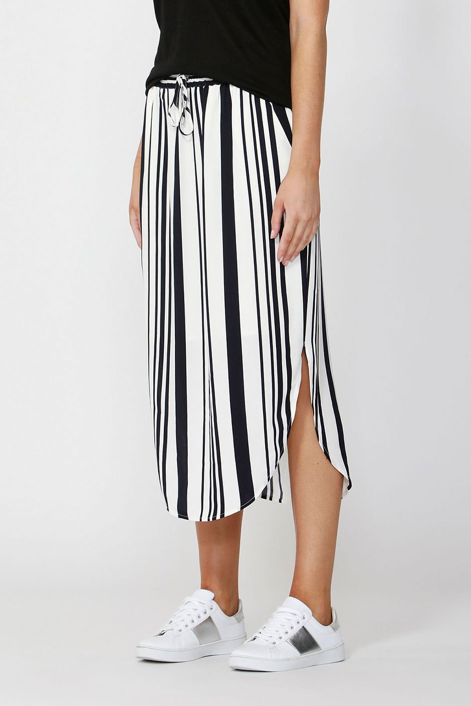 [TEST] Ella Drawstring Midi Skirt