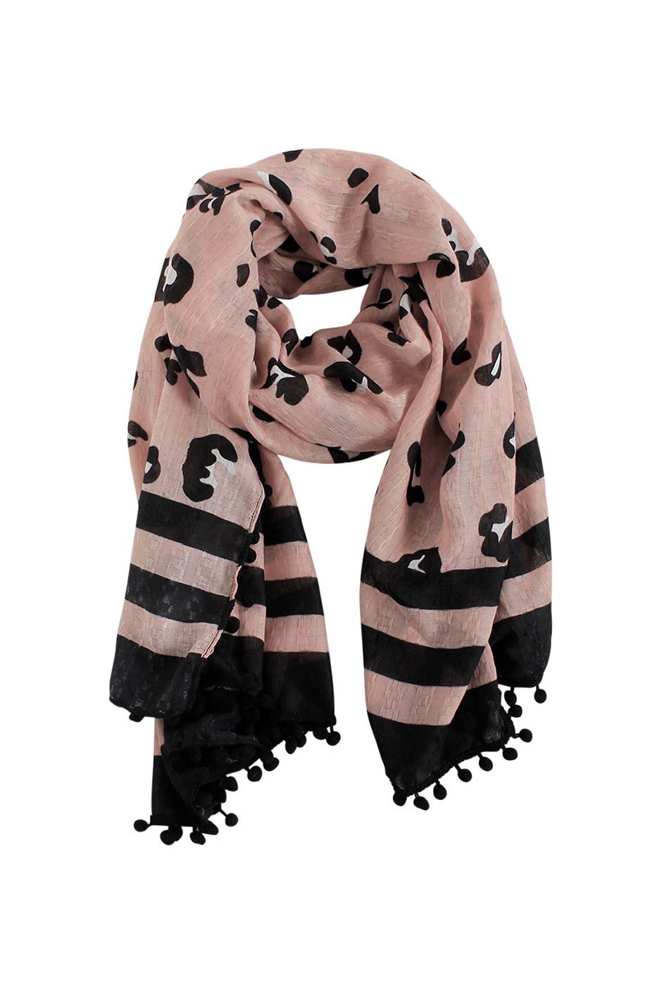 [TEST] Ocelot with Poms Scarf