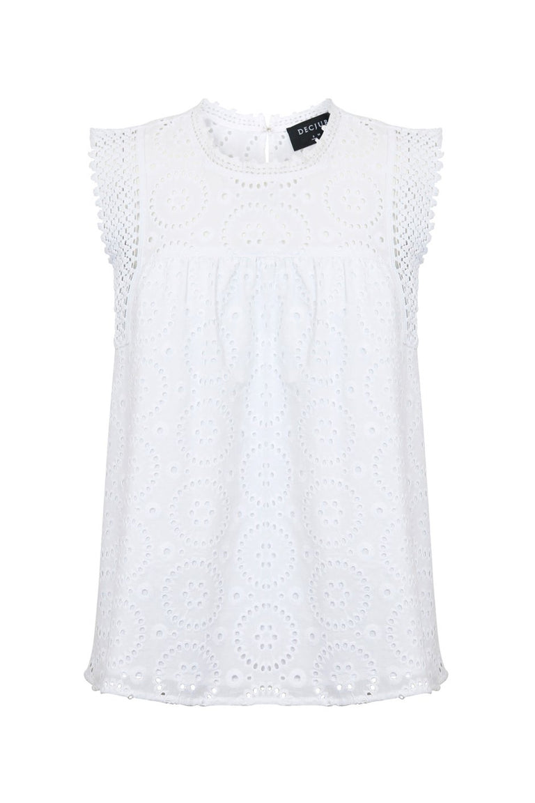 [TEST] Beth Broderie Top