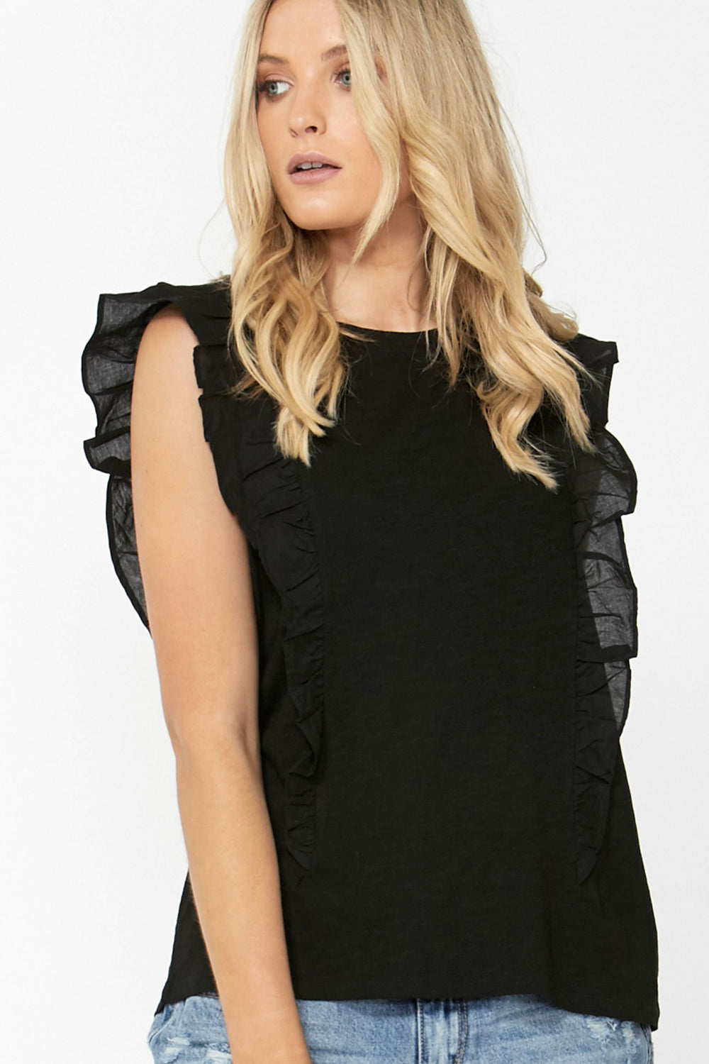 [TEST] Geri Ruffle Tank