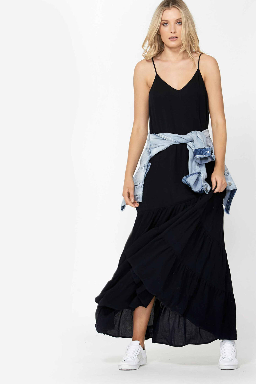 [TEST] Tiana V Neck Maxi