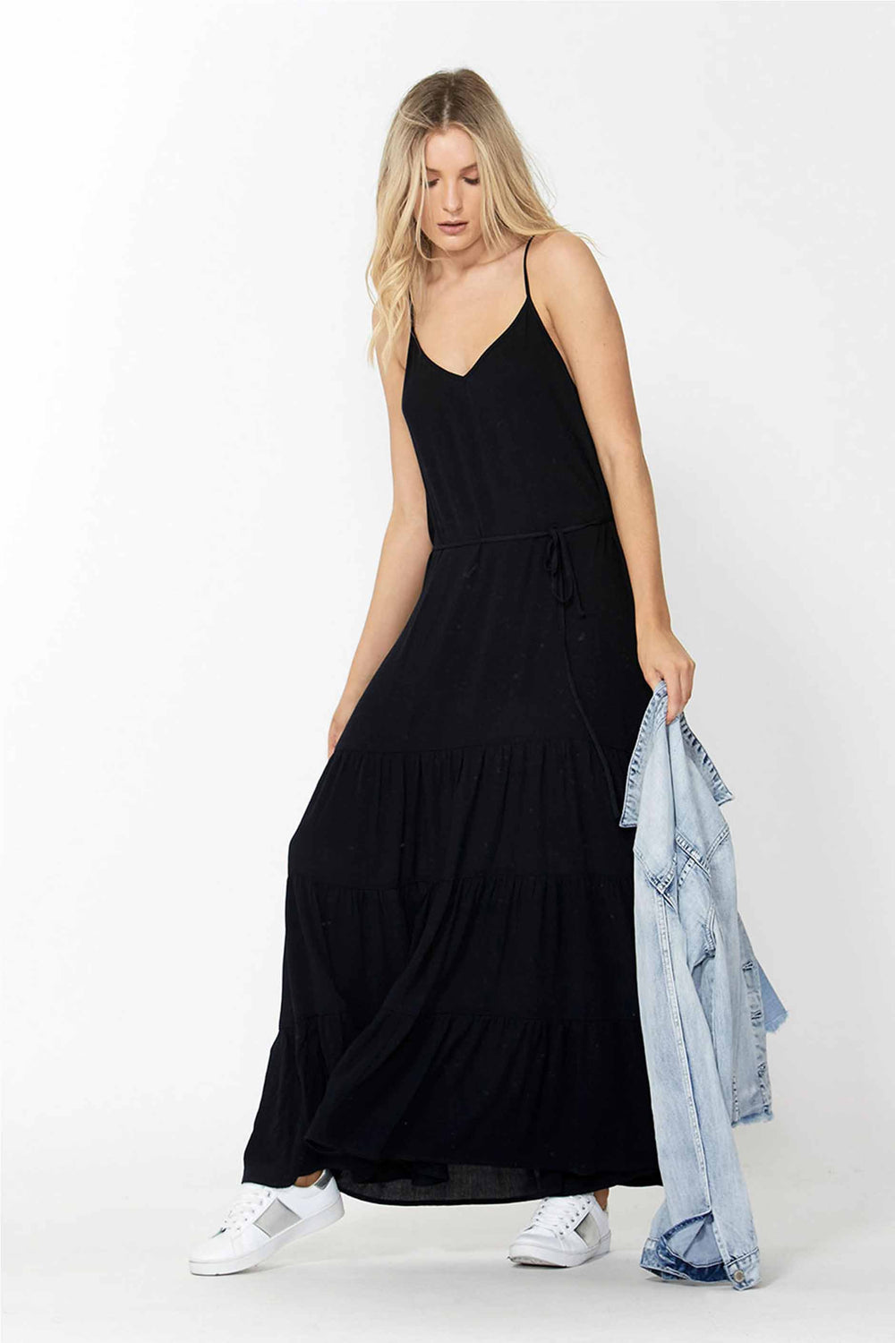 [TEST] Tiana V Neck Maxi