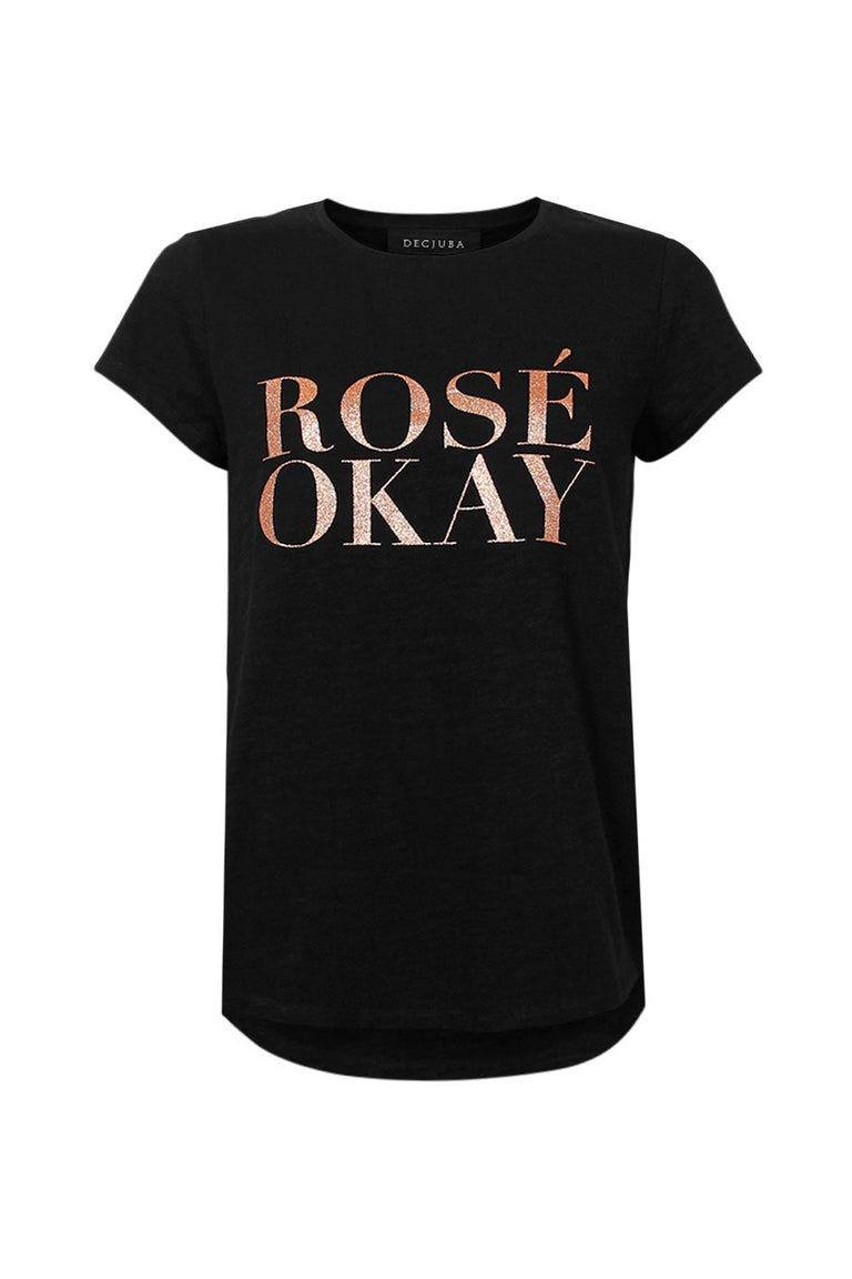 [TEST] Rose Okay Glitter Tee