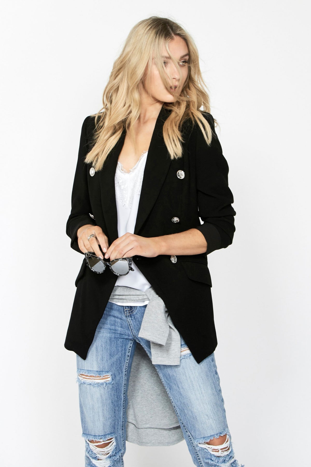 [TEST] Carly Longline Blazer