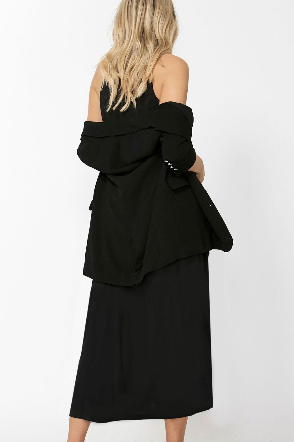 [TEST] Avery Shirred Waist Midi Dress