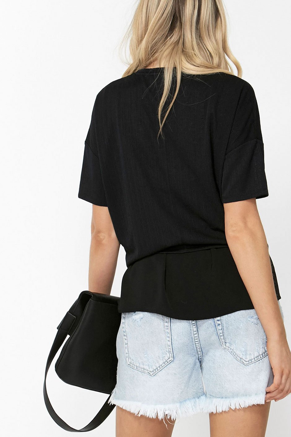 [TEST] Clover Knot Front Top