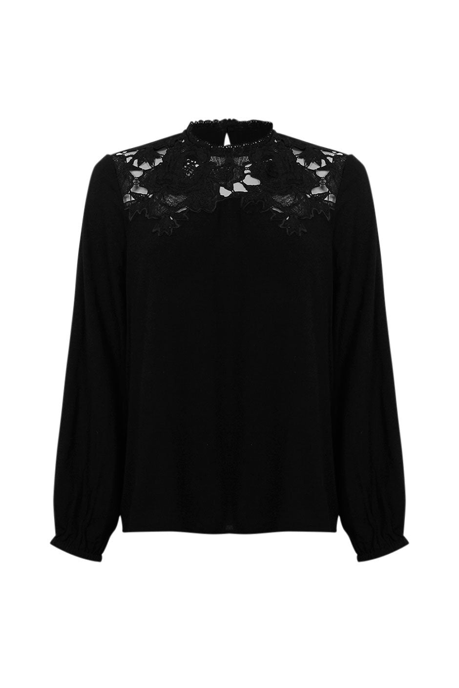 [TEST] Jecinta Lace Yoke Top