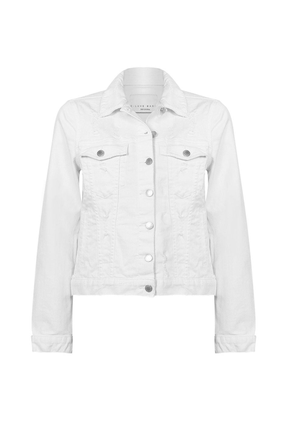 [TEST] Luxe Distressed Denim Jacket