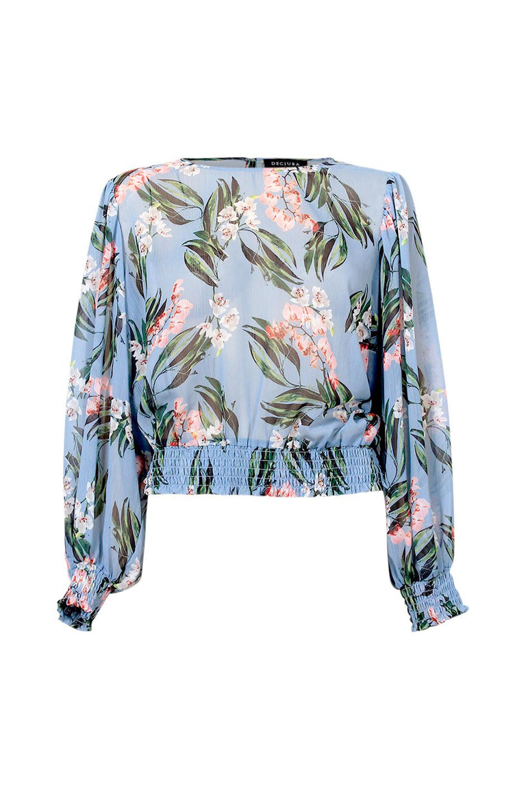 [TEST] Keira Shirred Waist Blouse