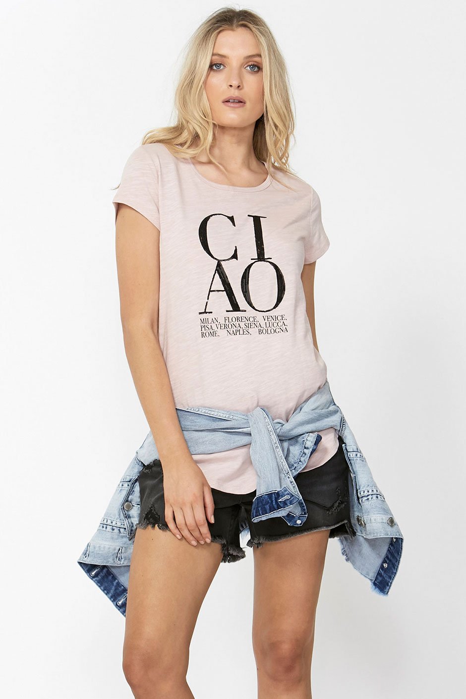 [TEST] Ciao Sequin City Tee
