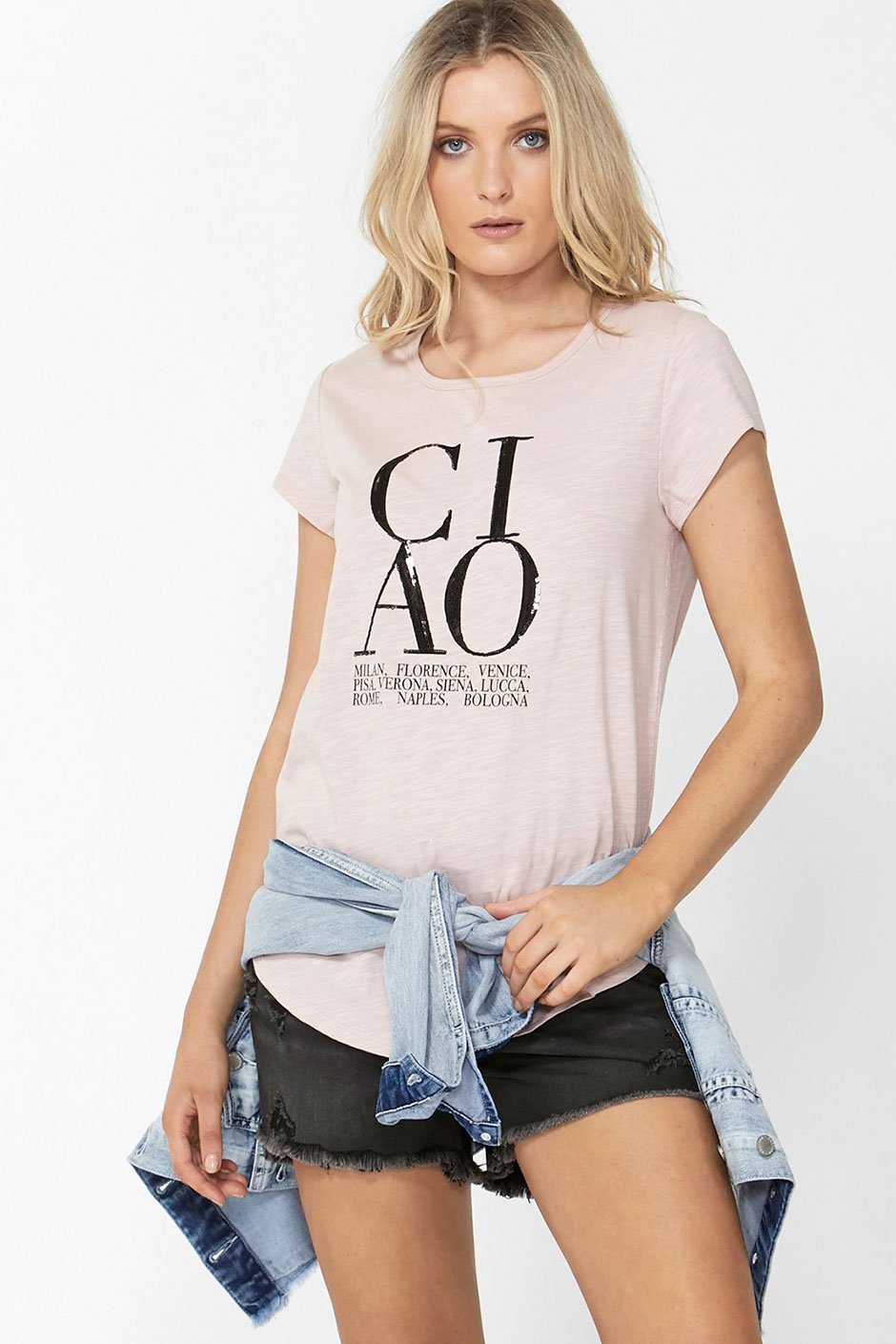 [TEST] Ciao Sequin City Tee