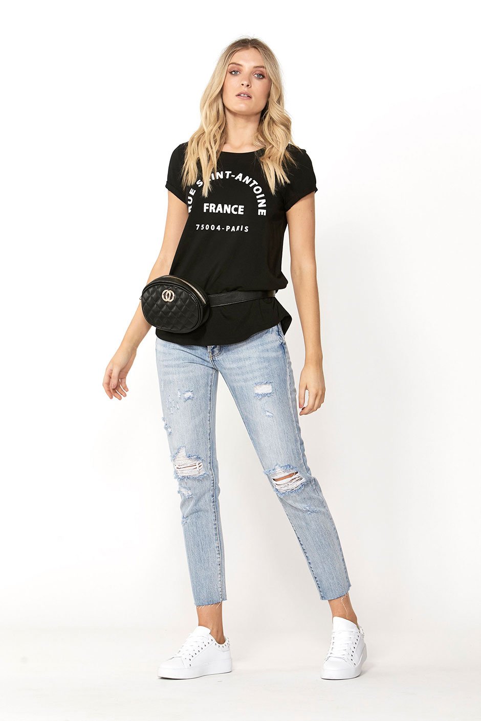 [TEST] Saint Antoine Text Tee