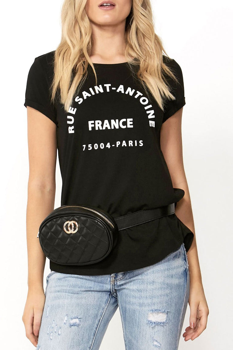 [TEST] Saint Antoine Text Tee