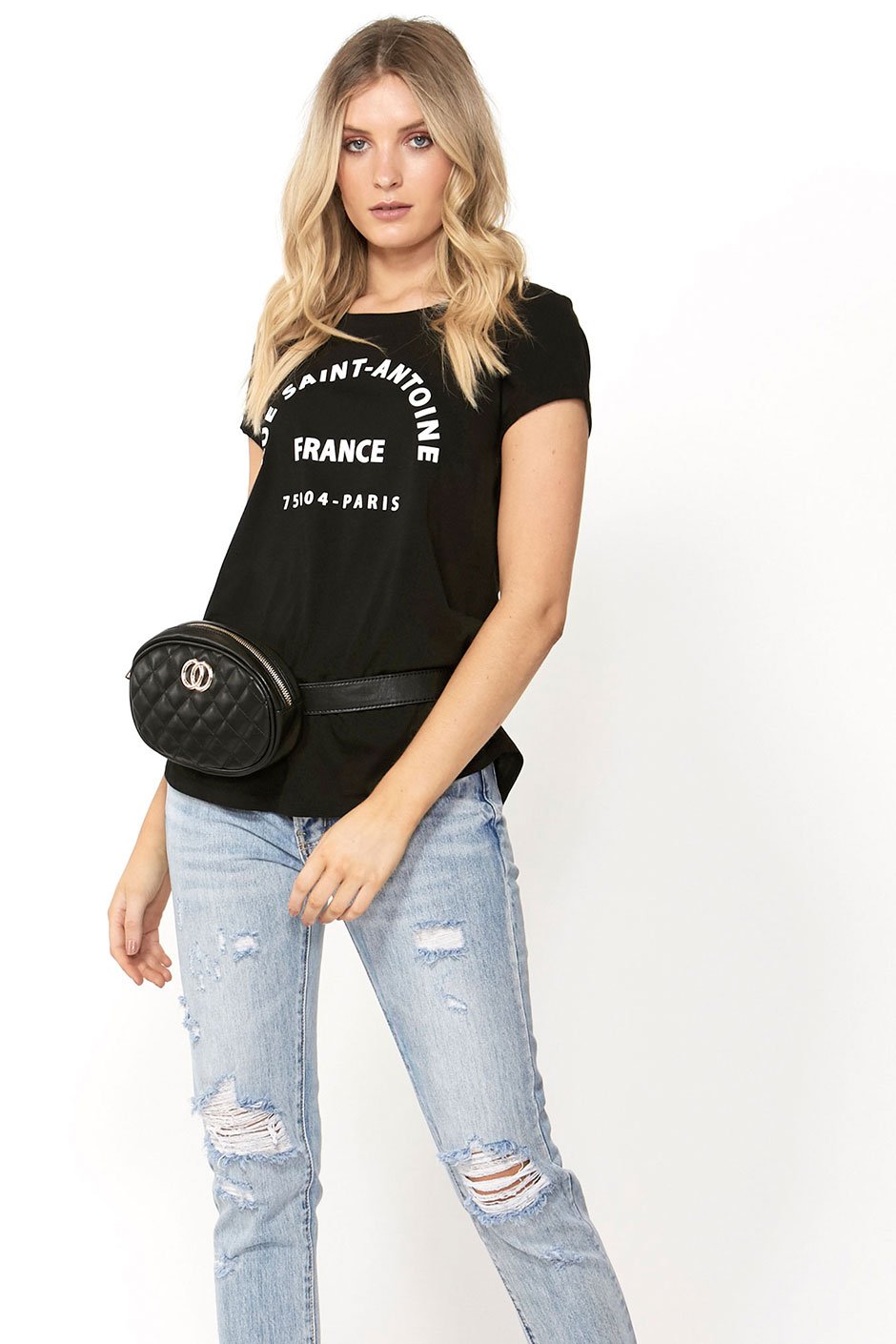 [TEST] Saint Antoine Text Tee