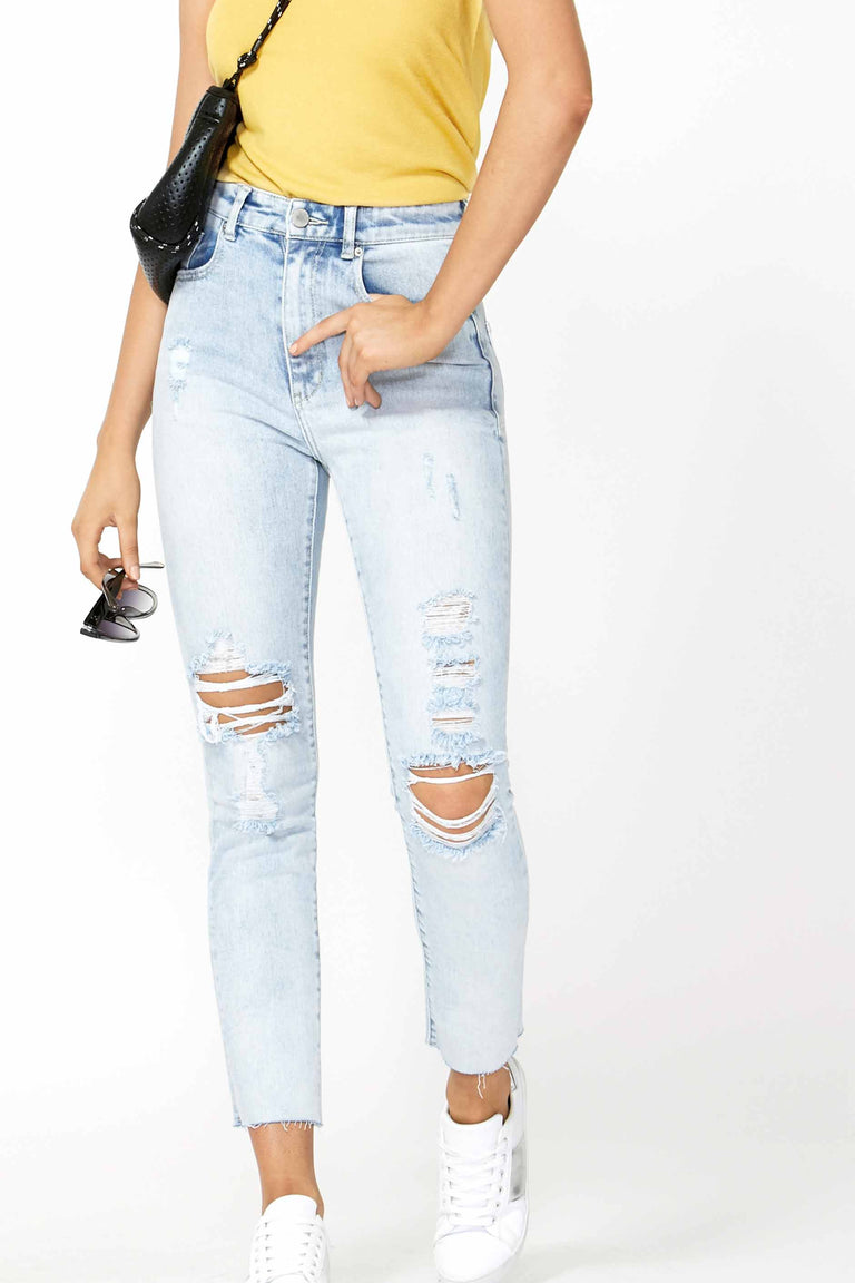 [TEST] Darcey Highrise Straight Jean