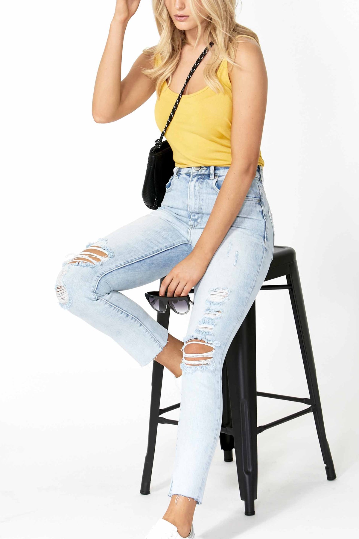 [TEST] Darcey Highrise Straight Jean