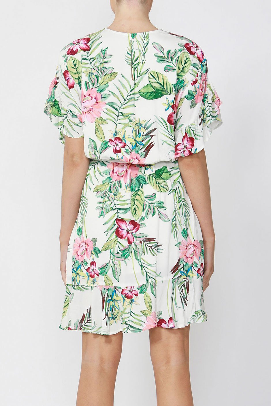 [TEST] Lottie Ruffle Wrap Dress
