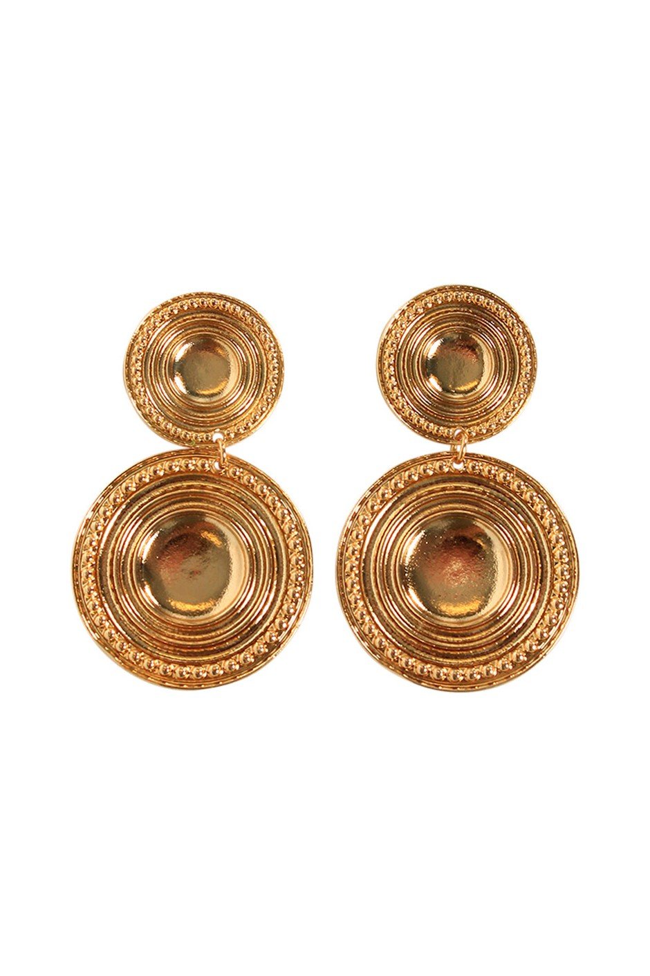 [TEST] Vintage Double Disc Earring