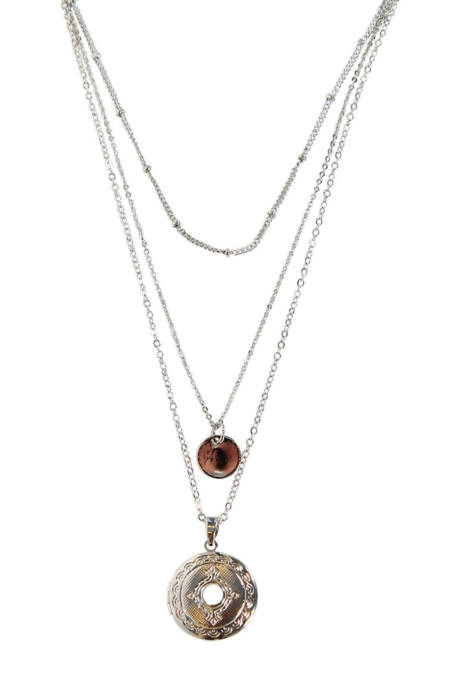 [TEST] Locket 3 Layer Necklace