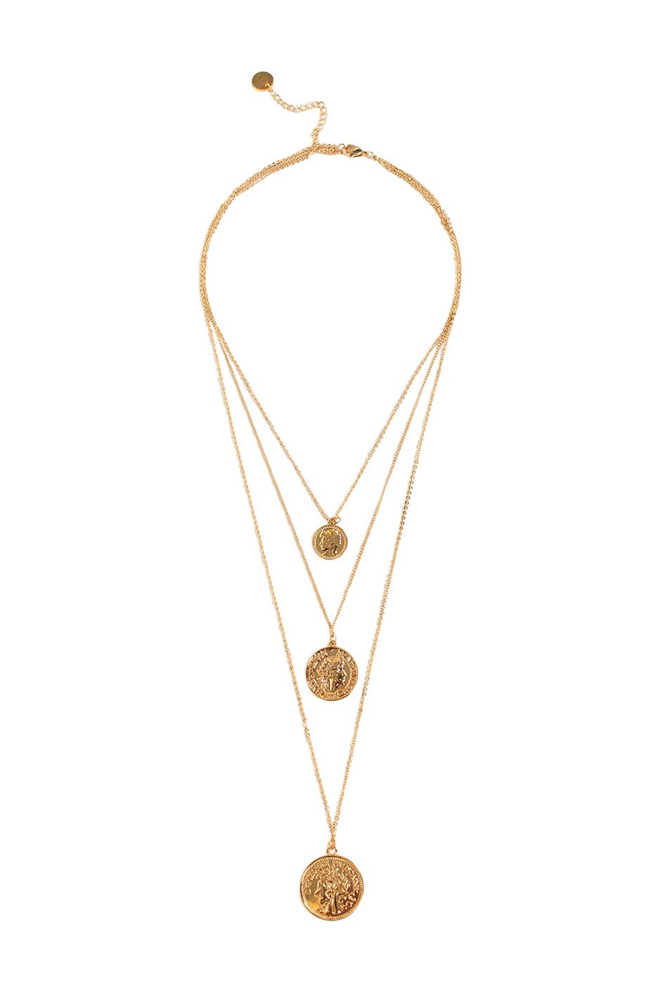 [TEST] Vintage 3 Layer Coin Necklace