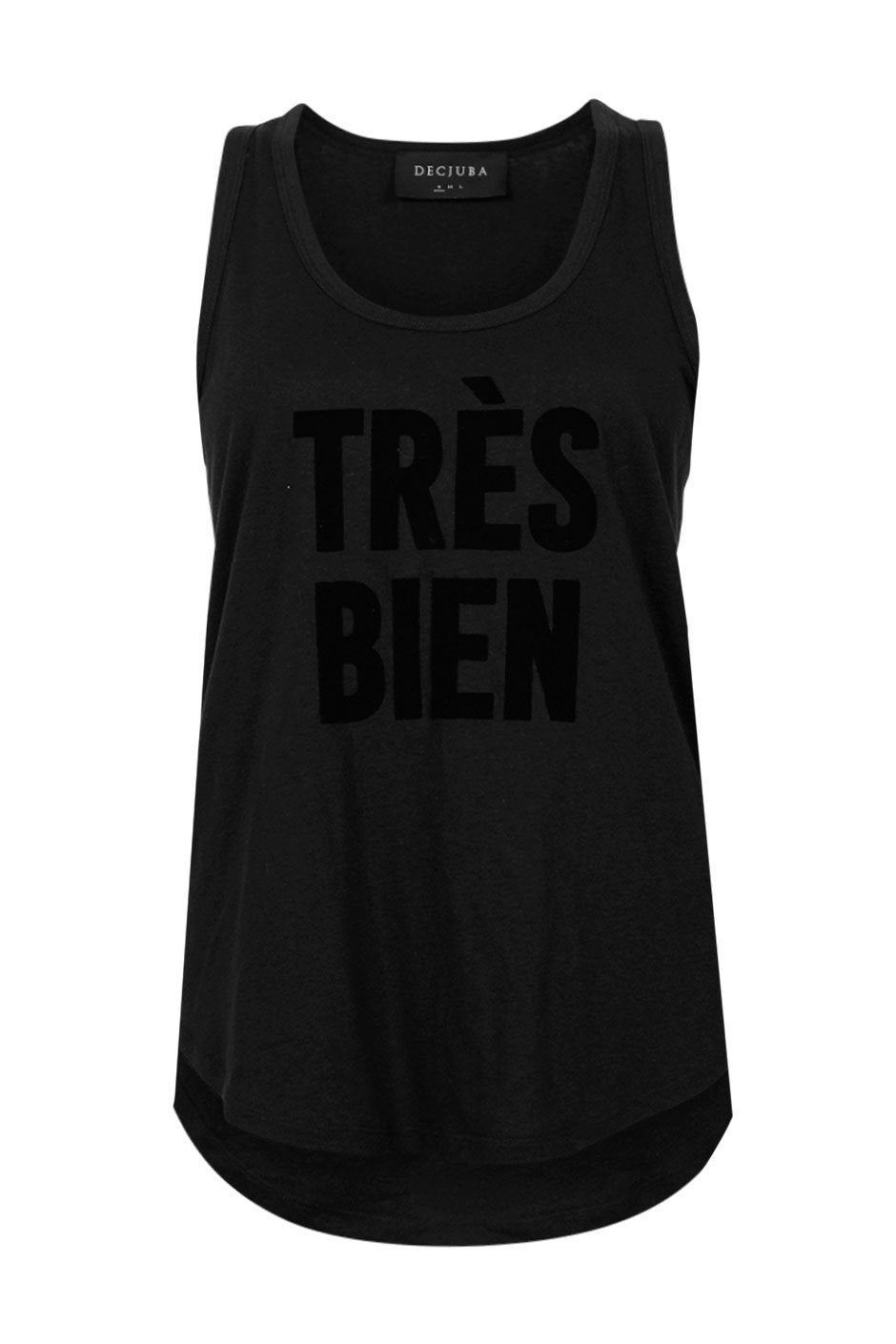 [TEST] Tres Bien Flocked Tank