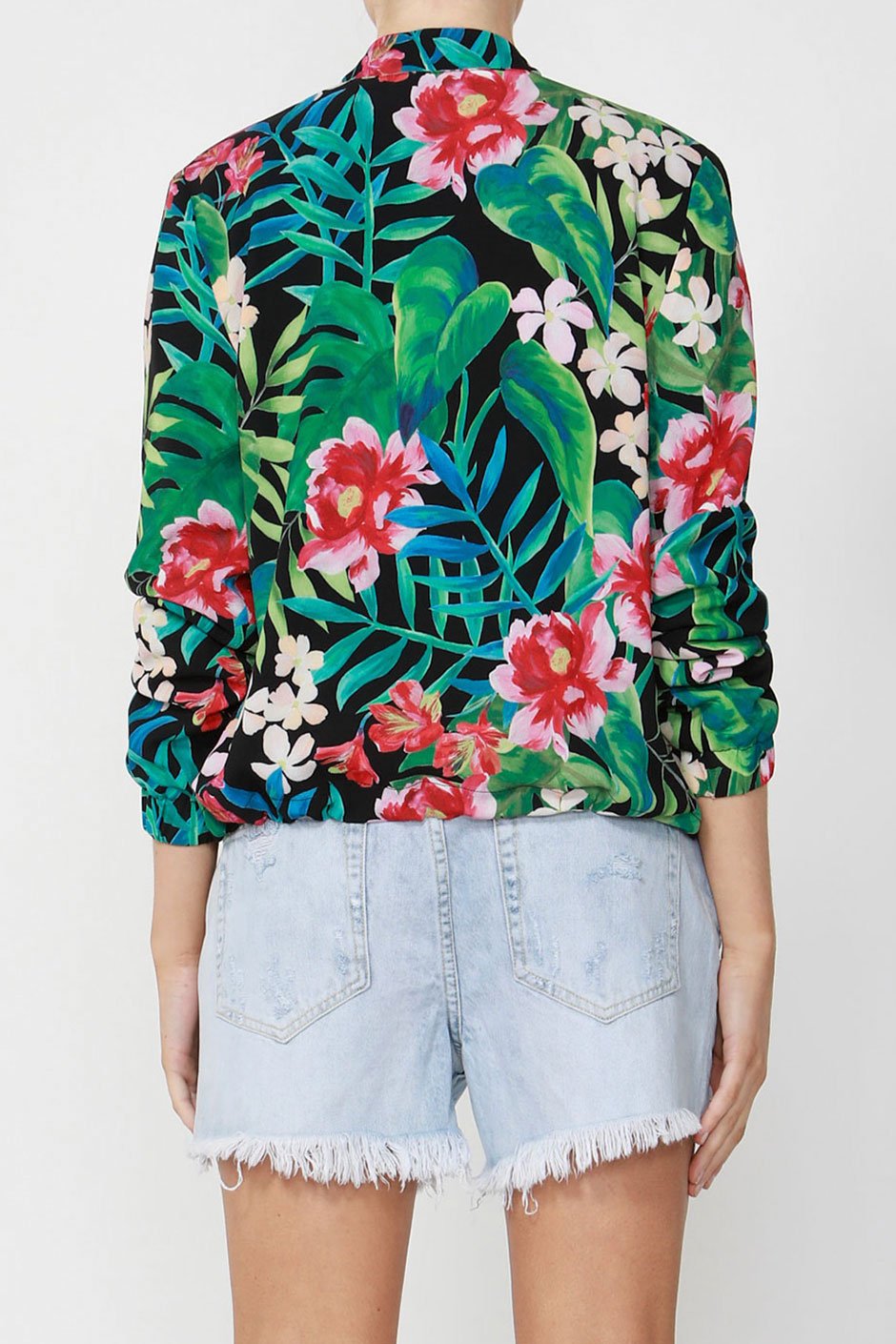 [TEST] Alycia Printed Bomber