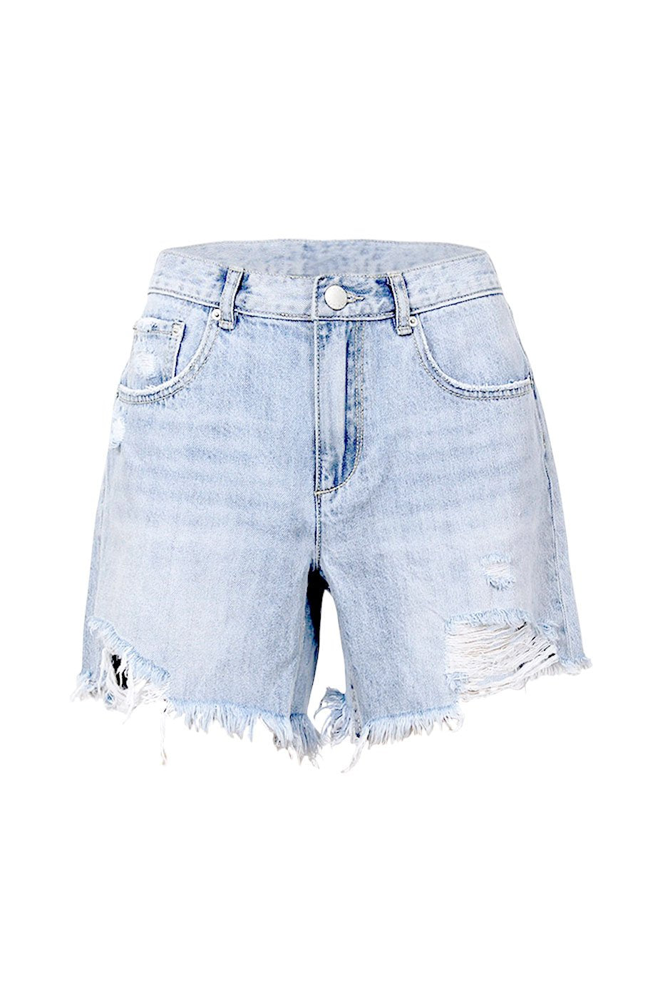 [TEST] Florence Long Distressed Short