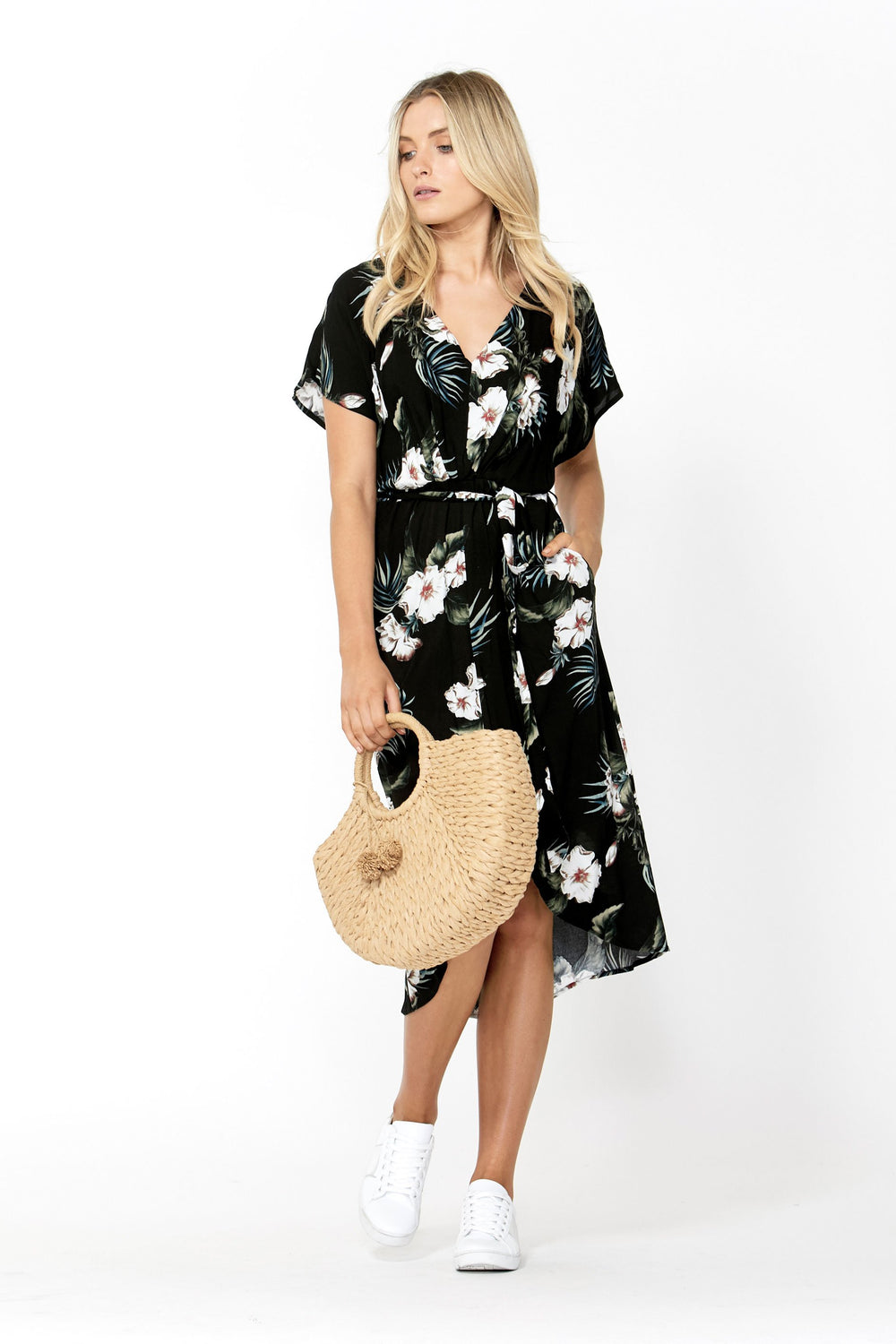 [TEST] Lauren Flutter Sleeve Dress