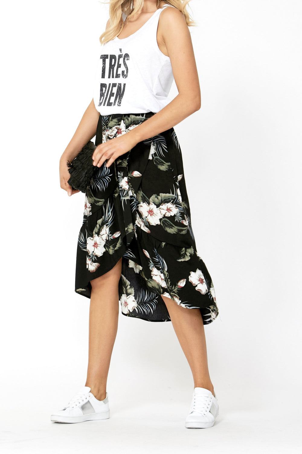 [TEST] Ava Wrap Midi Skirt