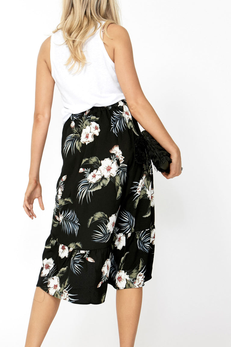 [TEST] Ava Wrap Midi Skirt