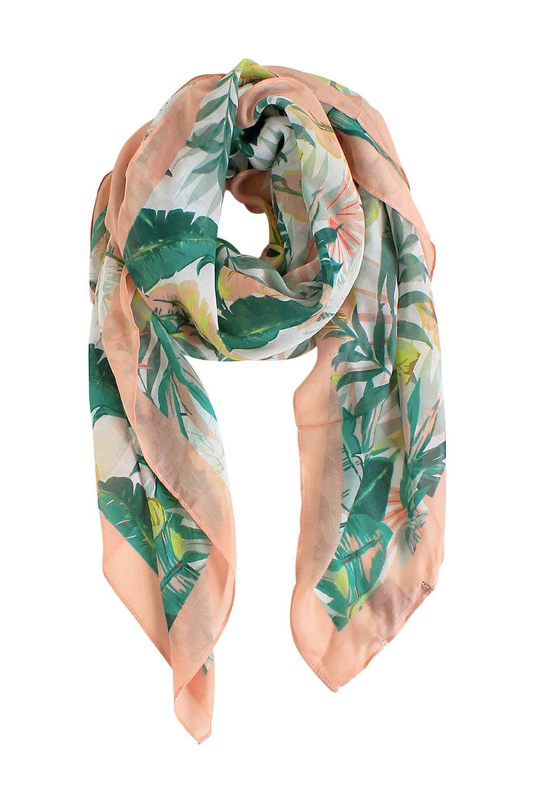 [TEST] Tropical Print Scarf